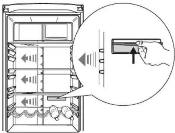 ELECTROLUX ENA34933W - QuickChill vai dzērienu funkcija - 1