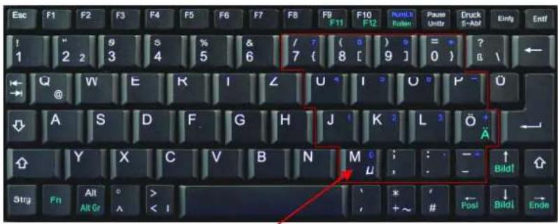 Esc F1 F2 F3 F4 F5 F6 F7 F8 F9 F10 F11 F12 Renter Katen Pause Units Druck S-Akt Einf Entf ! 1 2 3 4 5 6 7 ( 0 ) 9 = + ? B \ ← Q W E K I Z U I O P - Ü A S D F G H J K L Ö A Y X C V B N M 0 ; : -↑ Bild! Strg Fn All > * ' Fosi Bldl Ende Alt Gr < I , + ~ # Ende