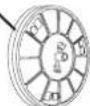MITSUBISHI CP9820DWS - Spacer - 1