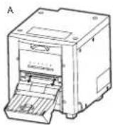 MITSUBISHI CP9820DWS - ATTACHING THE PAPER STRIP BIN - 1