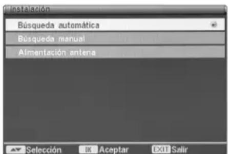 FAGOR Tedi 200 P - 5.2.2.- Menu Instalación - 1