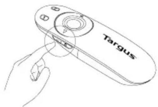 TARGUS AMP13CA - Using Your Remote - 4