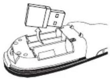 TARGUS AMP18CA - Setting Up Your Remote Installing the Batteries - 4