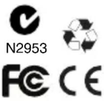TARGUS AMU76CA - Déclaration de la FCC Testé et conforme - 2