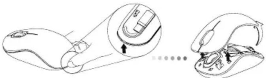 TARGUS AMW51CA - Installing the Batteries - 1