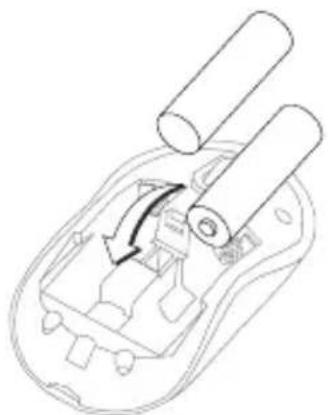 TARGUS AMW51CA - Installing the Batteries - 6