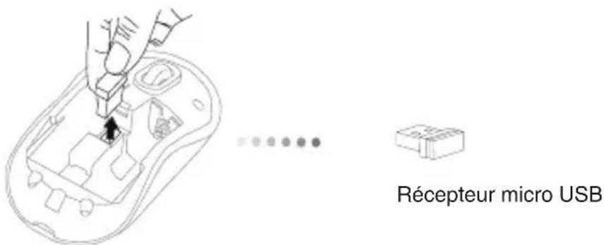 Récepteur micro USB