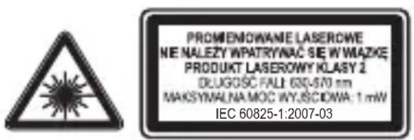 MICROSOFT 2CF00012 - Urządzenia z laserem klasy 2 - 1