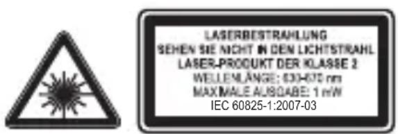 MICROSOFT 2CF00012 - Lasergeräte der Klasse 2 - 1