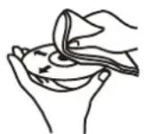 Clarity P300 - Come pulire i dischi - 1