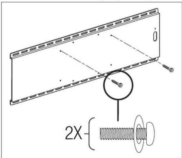 3M SCPFWMSV2 - Adapter la base de fixation murale au support - 1
