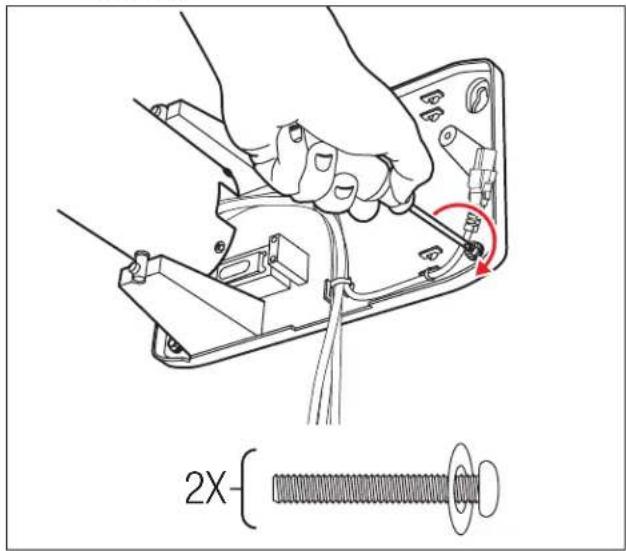 3M SCPFWMSV2 - Adapter la base de fixation murale au support - 3