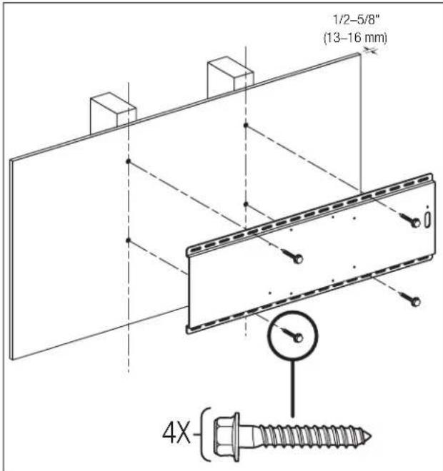 3M SCPFWMSV2 - Stud walls: - 1