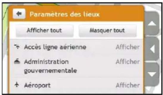 MIO Moov V505 TV - Comment définir mes préférences de CI ? - 1