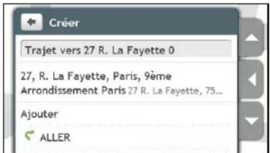 MIO Moov V505 TV - Comment faire pour créer un trajet avec plusieurs arrêts ? - 10