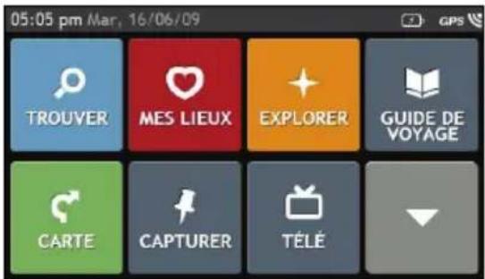MIO Moov V505 TV - Comment utiliser l'écran tactile ? - 1