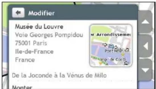 MIO Moov V505 TV - Comment faire pour supprimer une étape de mon trajet ? - 3