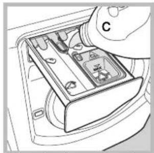 HOTPOINT-ARISTON Aqualtis AQLF9D 69 U A - Remplir les réservoirs - 2
