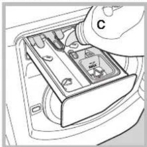 HOTPOINT-ARISTON Aqualtis AQLF9D 69 U A - De reservoirs vullen: - 2