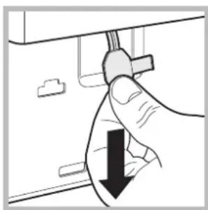 HOTPOINT-ARISTON Aqualtis AQLF9D 69 U A - Opening the porthole door manually - 3