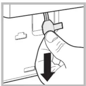HOTPOINT-ARISTON Aqualtis AQLF9D 69 U A - Apertura manuale della porta oblo - 3