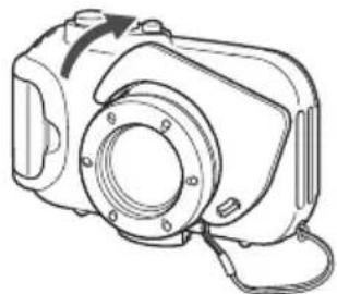 CANON PowerShot ELPH 100 HS - Abnehmen der Streuscheibe - 1