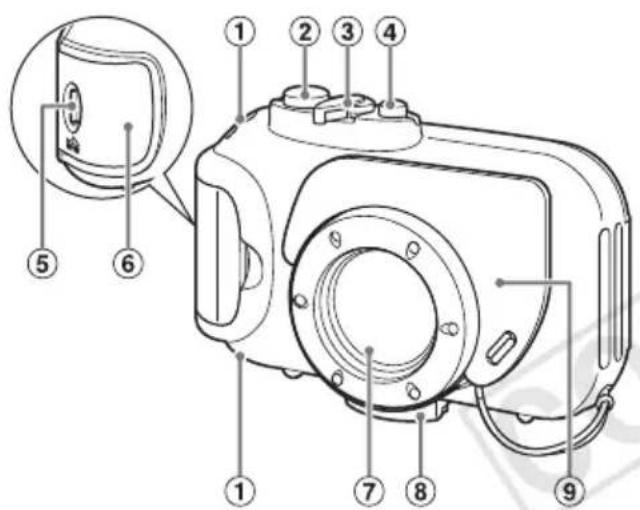 CANON PowerShot ELPH 100 HS - Guida ai componenti - 1