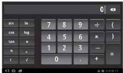 MOTOROLA Xoom - CALCULATRICE - 1