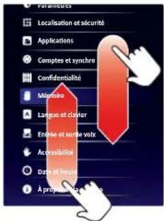 MOTOROLA Xoom - - Faire glisser et - 1