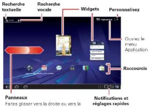MOTOROLA Xoom - MENU - 1