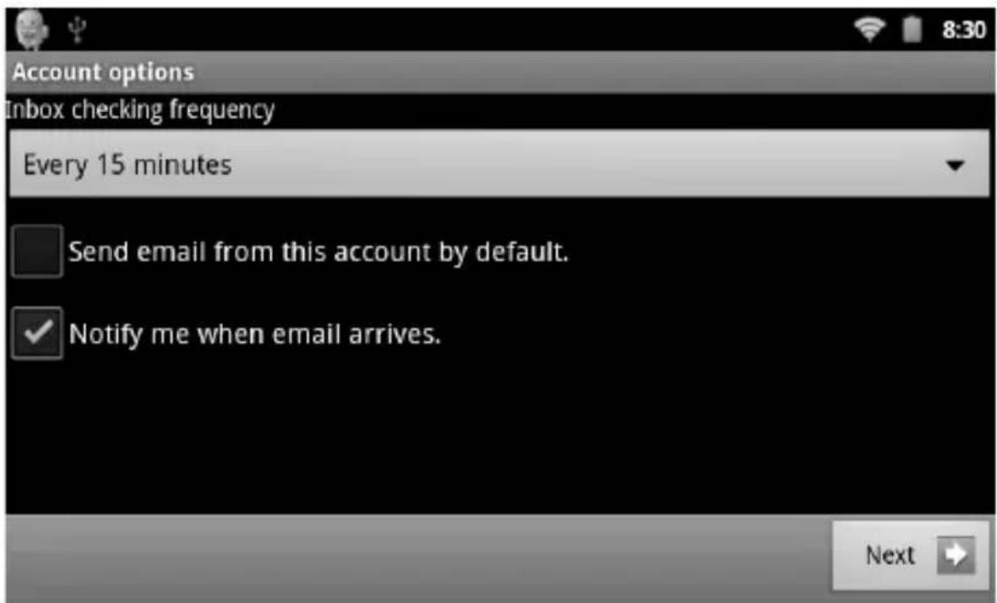 Yarvik TAB211 - Client de messagerie : - 5