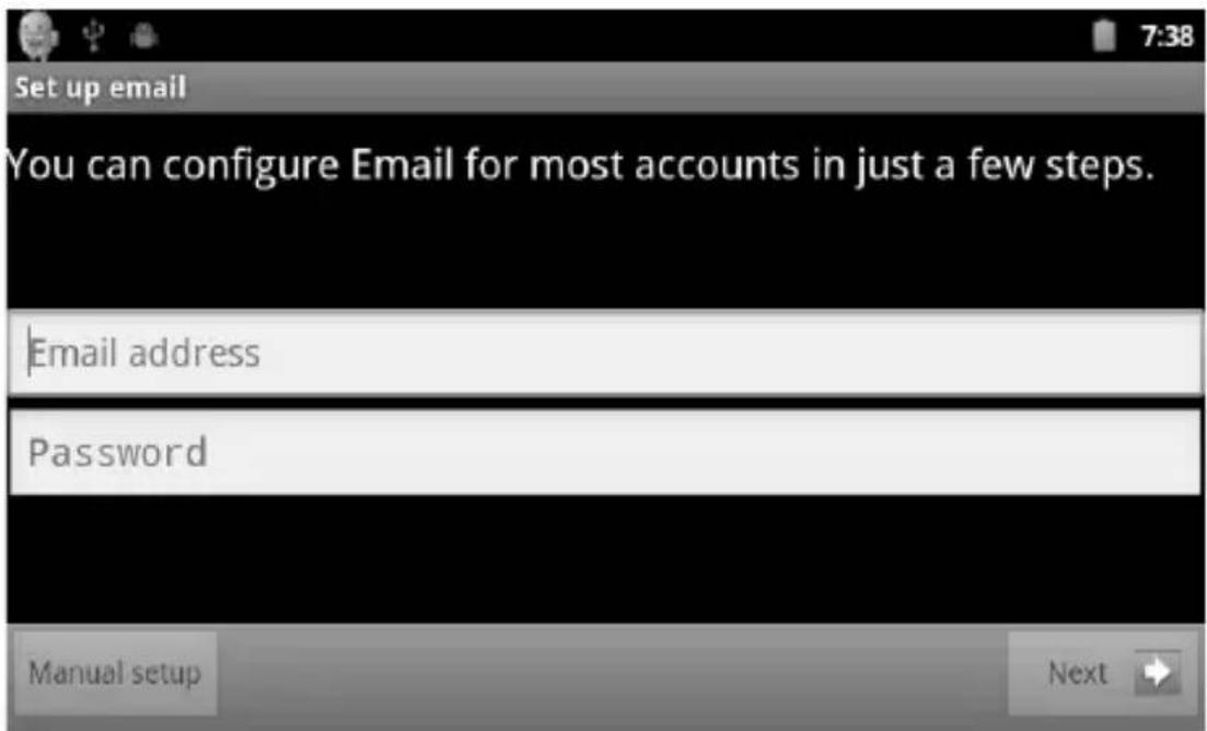 Yarvik TAB211 - Client de messagerie : - 1