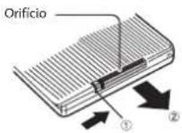 Sunstech DLPM790 - Introduzir a bateria - 1