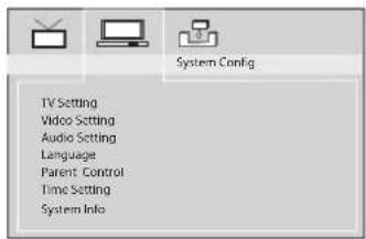 Sunstech DLPM790 - MENÚ DE CONFIGURACIÓN DE DVB - 1