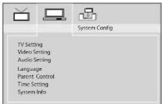 Sunstech DLPM790 - - Configuration du système - 1