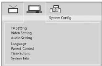 Sunstech DLPM790 - DVB SETUP MENU - 1