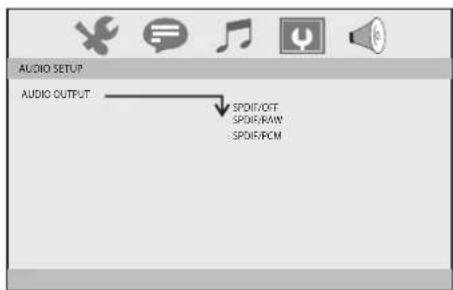 Sunstech DLPM790 - Page de configuration audio - 1