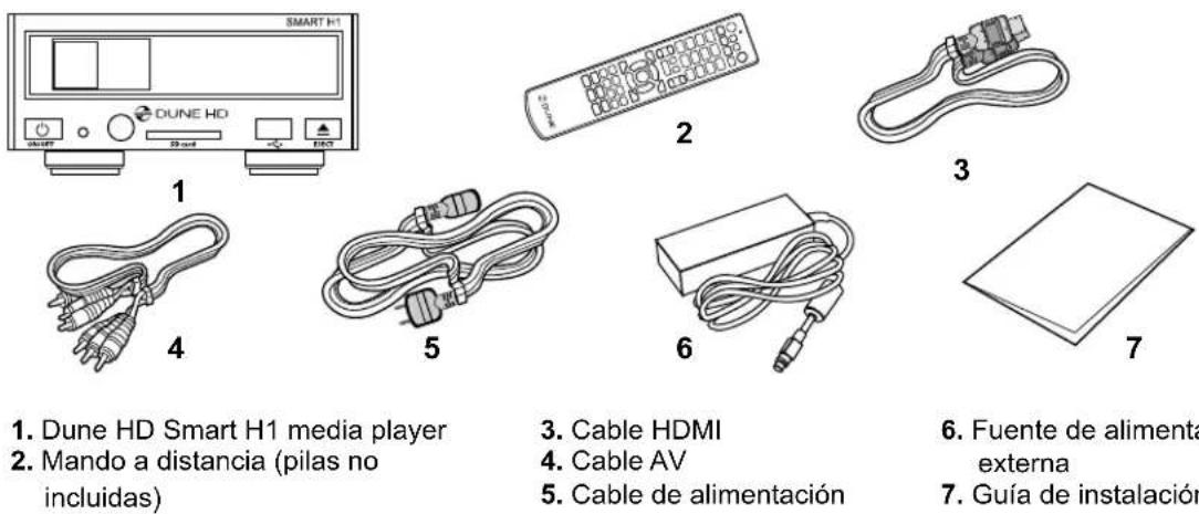 Dune Smart H1 - Contenido del paquete - 1