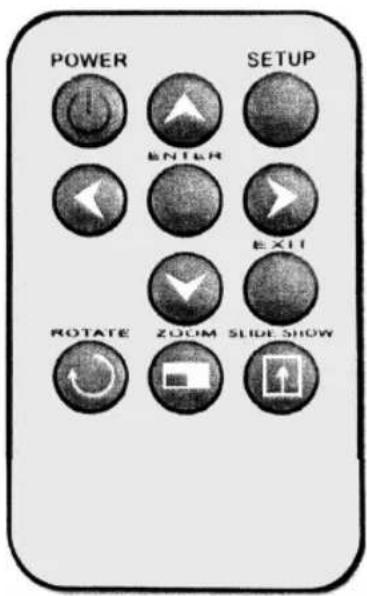 BRAUN DigiFrame 88 - Sélection de fonctions à l'aide de la télécommande - 1