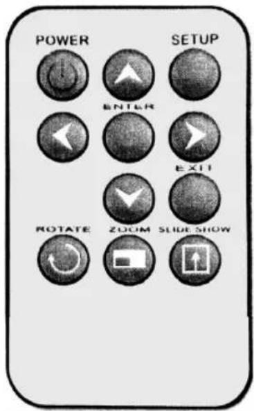 BRAUN DigiFrame 88 - Fernbedienung - 1