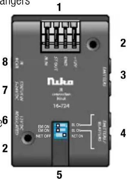 Niko 16724 - Aansluitingen en montage - 1