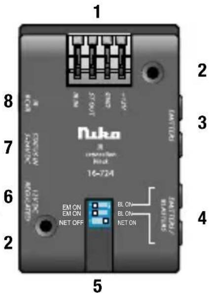 Niko 16724 - Raccordement et montage - 1