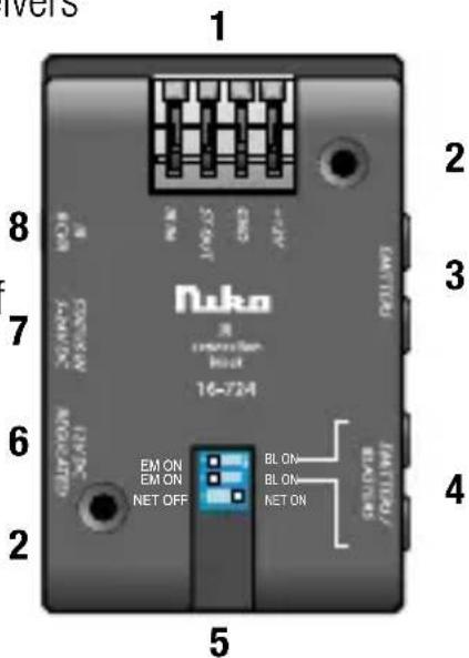 Niko 16724 - Connections and installation - 1