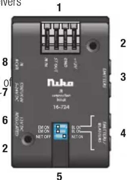 Niko 16732 - Connections and installation - 1