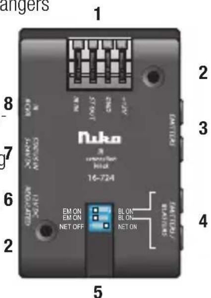 Niko 16732 - Aansluitingen en montage - 1