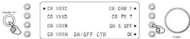 CAMBRIDGE Azur 840A - Menu de contrôle de Marche/Arrêt - 2