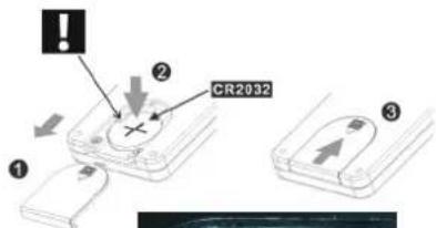 SEG MS 1031 - EINSETZEN DER BATTERIEN - 1