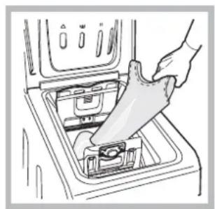 HOTPOINT ARTXF 149 (EU) - Comment ouvrir et fermer le tambour - 3