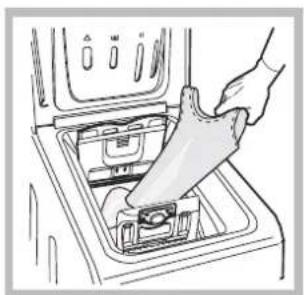 HOTPOINT ARTXF 149 (EU) - How to open and to close the drum - 3
