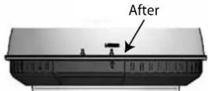 Moog Videolarm IFDP7CN3 - To secure in place, tighten captive screw. - 2